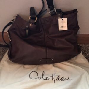 NWT Cole Haan Devin tote leather Ret. $378